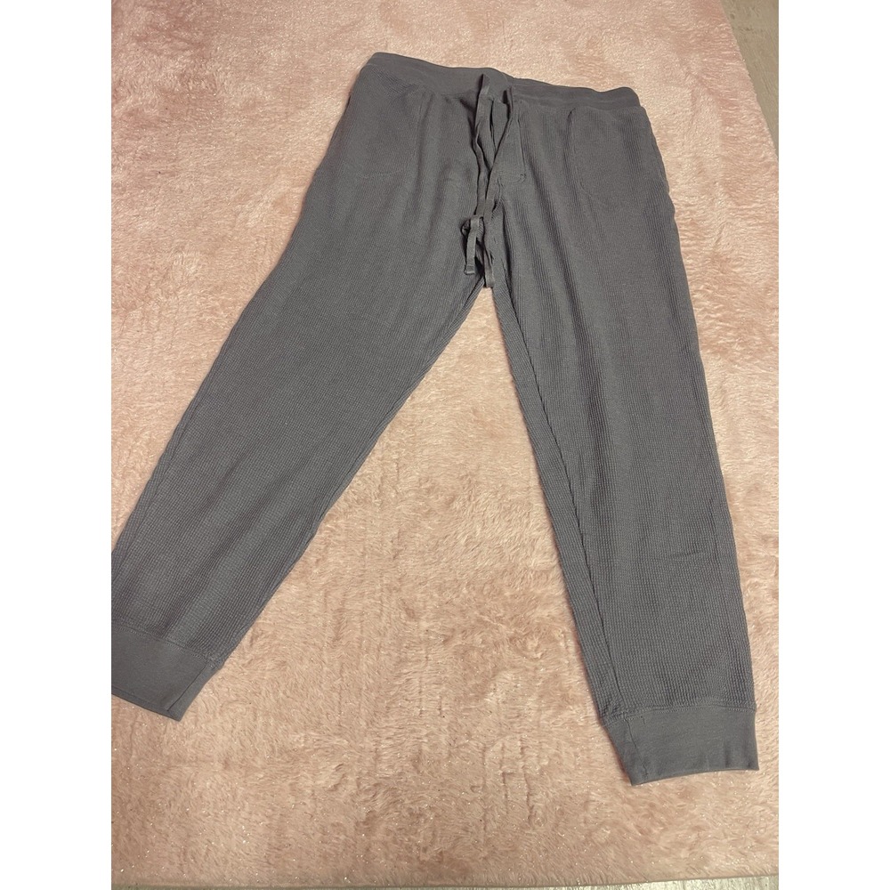 Stafford Men's Pajama Pants Sleepwear Size L Classic Fit Gray‎ Lounge I 0179